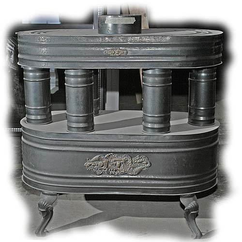 3-22: Dumb Stove, circa 1840