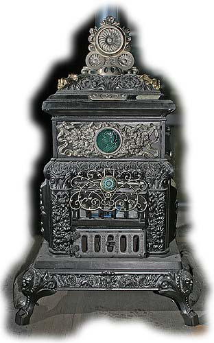 3-33: Antique Parlor Stove